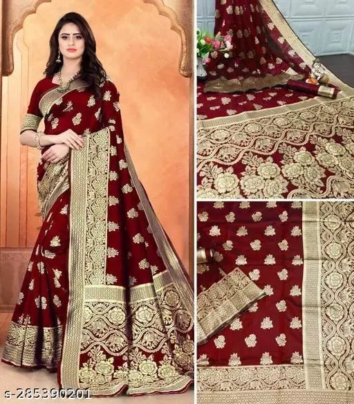 Fancy Jacquard Saree